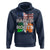 Irish American Hoodie American Raised Irish Roots St Patrick's Day
