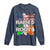 Irish American Long Sleeve Shirt American Raised Irish Roots St Patrick's Day