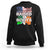 Irish American Sweatshirt American Raised Irish Roots St Patrick's Day