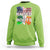 Irish American Sweatshirt American Raised Irish Roots St Patrick's Day