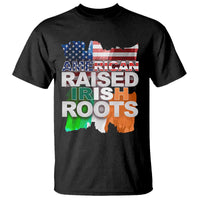 Irish American T Shirt American Raised Irish Roots St Patrick's Day