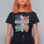 Irish American T Shirt For Women American Raised Irish Roots St Patrick's Day