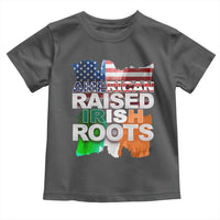 Irish American Toddler T Shirt American Raised Irish Roots St Patrick's Day