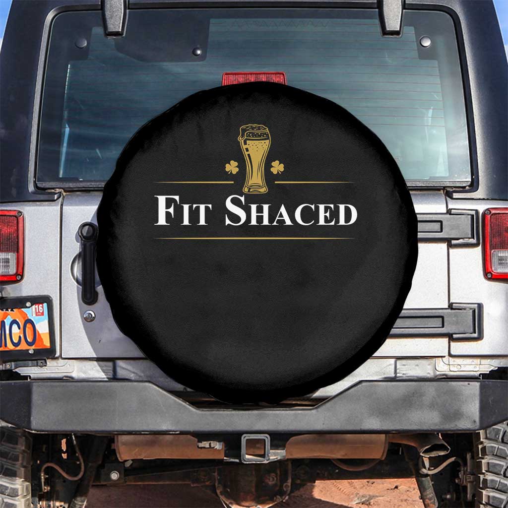 Funny St Patrick's Day Irish Beer Drinking Spare Tire Cover Fit Shaced Shamrock