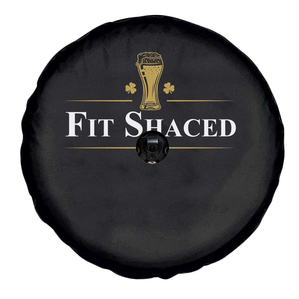 Funny St Patrick's Day Irish Beer Drinking Spare Tire Cover Fit Shaced Shamrock