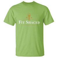 Funny St Patrick's Day Irish Beer Drinking T Shirt Fit Shaced Shamrock