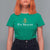 Funny St Patrick's Day Irish Beer Drinking T Shirt For Women Fit Shaced Shamrock