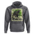 Funny St Patrick's Day Japanese Giant Monster Hoodie Vintage Shamrock Tsunami