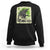 Funny St Patrick's Day Japanese Giant Monster Sweatshirt Vintage Shamrock Tsunami