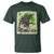 Funny St Patrick's Day Japanese Giant Monster T Shirt Vintage Shamrock Tsunami