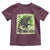 Funny St Patrick's Day Japanese Giant Monster Toddler T Shirt Vintage Shamrock Tsunami