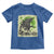 Funny St Patrick's Day Japanese Giant Monster Toddler T Shirt Vintage Shamrock Tsunami