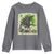Funny St Patrick's Day Japanese Giant Monster Youth Sweatshirt Vintage Shamrock Tsunami