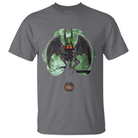 Funny St Patrick's Day Mothman Cryptid Creature Shamrock T Shirt