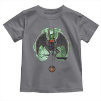Funny St Patrick's Day Mothman Cryptid Creature Shamrock Toddler T Shirt