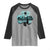 Funny Cryptid St Patrick's Day Raglan Shirt Bigfoot Mothman Aliens Shamrock