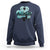 Funny Cryptid St Patrick's Day Sweatshirt Bigfoot Mothman Aliens Shamrock