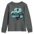 Funny Cryptid St Patrick's Day Youth Sweatshirt Bigfoot Mothman Aliens Shamrock