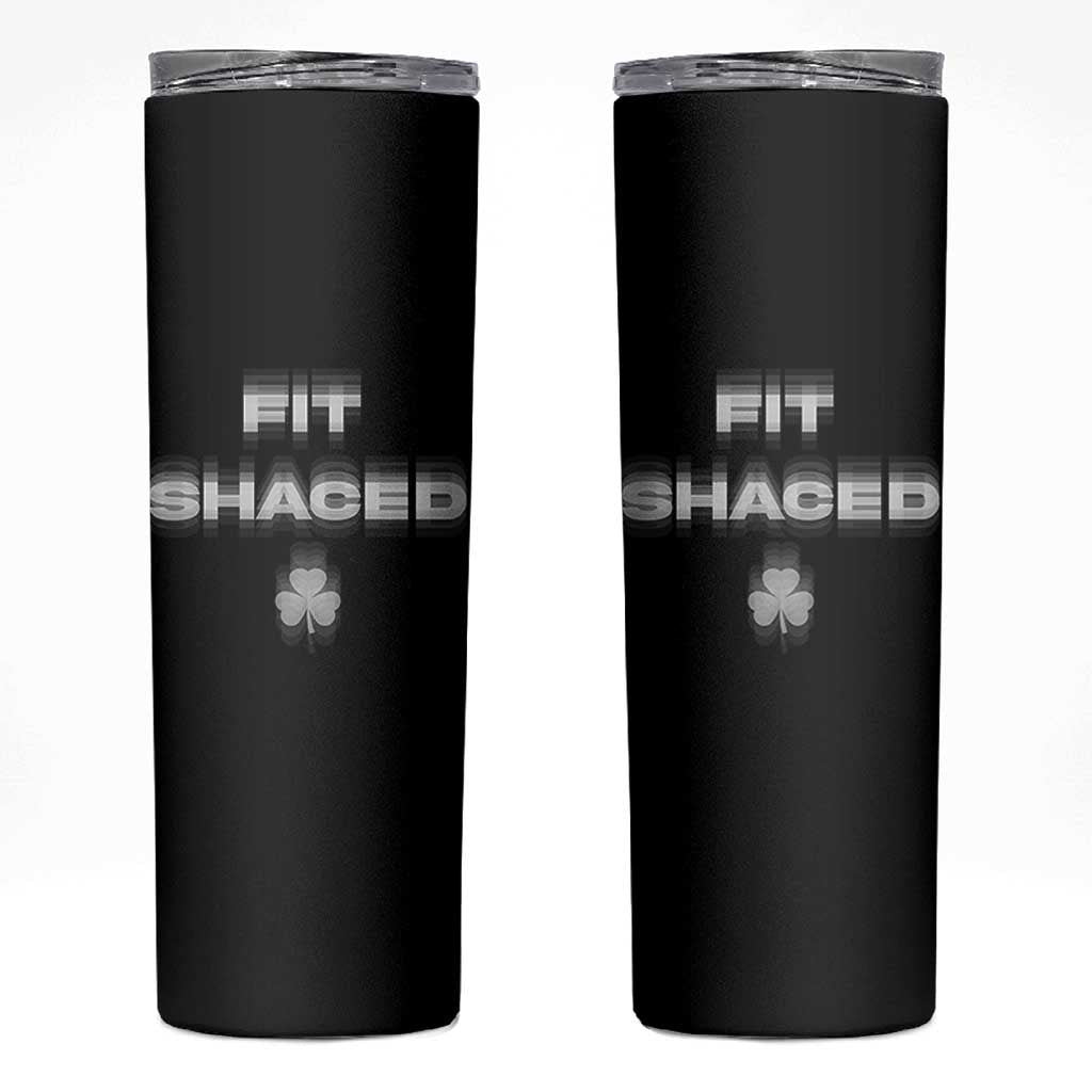 Funny Irish Beer Drinking St Patrick's Day Fit Shaced Skinny Tumbler Shamrock - Wonder Print Shop