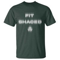 Funny Irish Beer Drinking St Patrick's Day Fit Shaced T Shirt Shamrock
