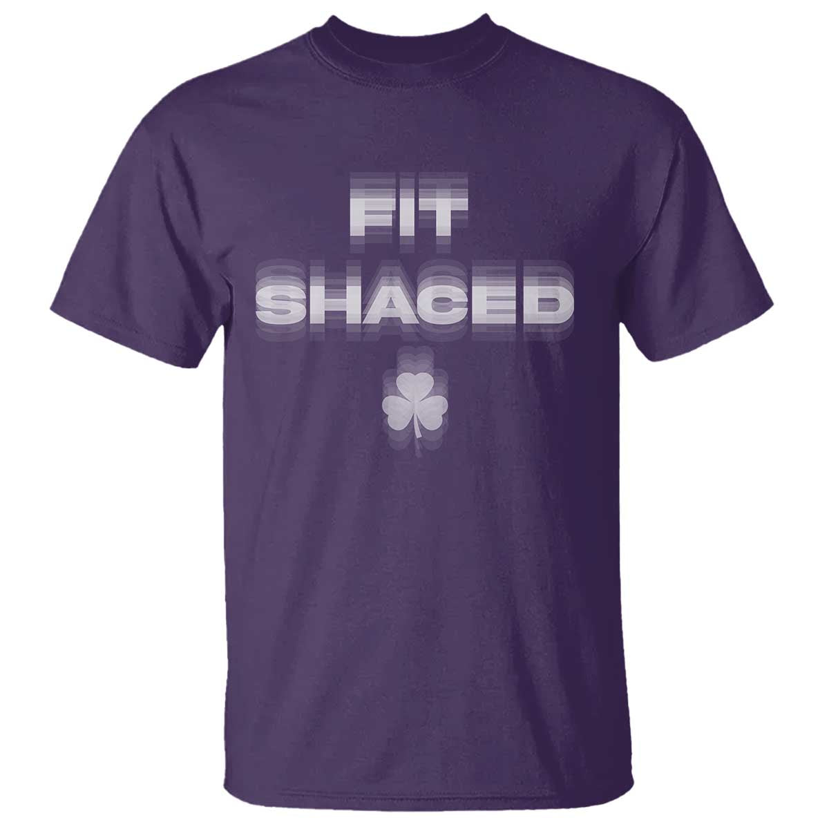 Funny Irish Beer Drinking St Patrick's Day Fit Shaced T Shirt Shamrock