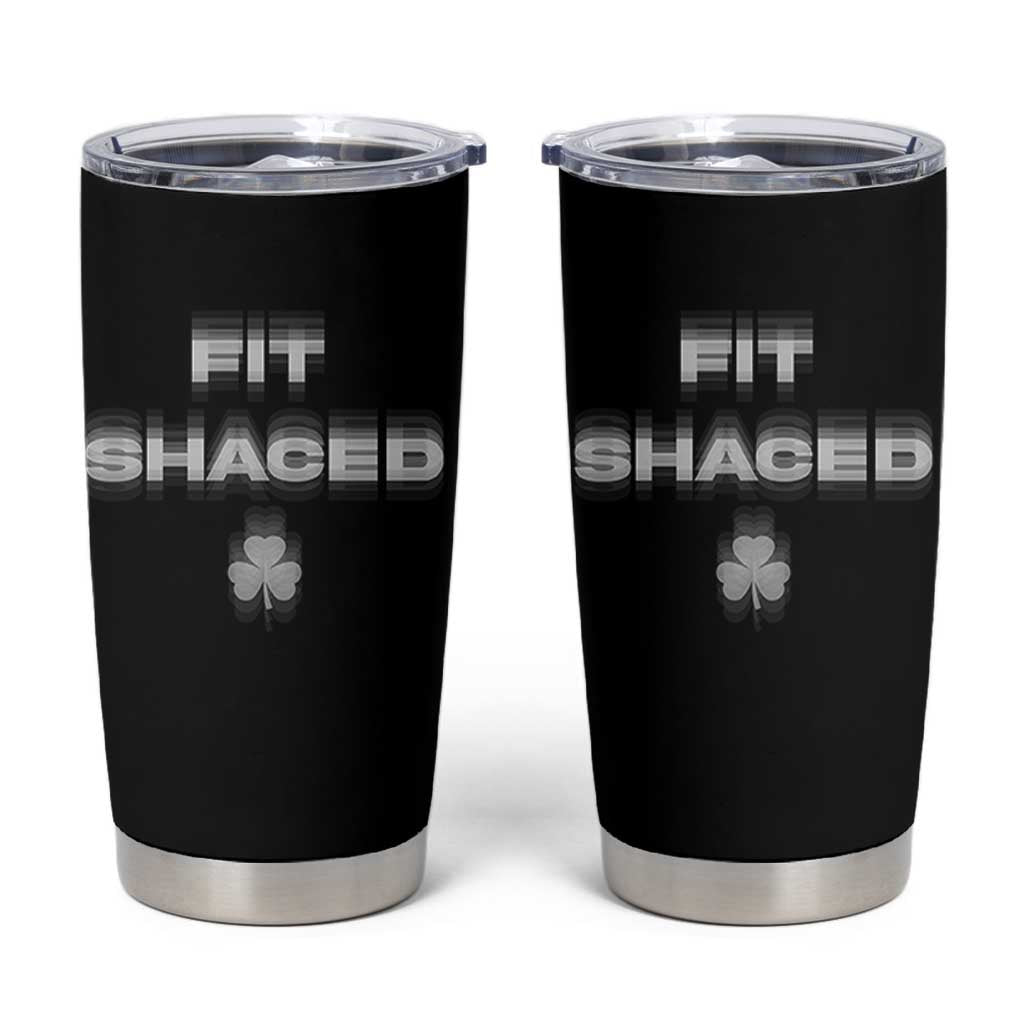 Funny Irish Beer Drinking St Patrick's Day Fit Shaced Tumbler Cup Shamrock - Wonder Print Shop
