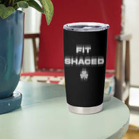 Funny Irish Beer Drinking St Patrick's Day Fit Shaced Tumbler Cup Shamrock - Wonder Print Shop