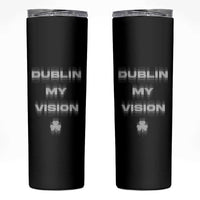 Funny Irish Beer Drinking St Patrick's Day Dublin My Vision Skinny Tumbler Shamrock - Wonder Print Shop