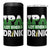 Funny Irish Beer Drinking St Patrick's Day 4 in 1 Can Cooler Tumbler IPA Lot When I Drink Shamrock - Wonder Print Shop