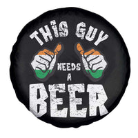 Funny Irish Beer Drinking Spare Tire Cover This Guy Needs A Beer Ireland Flag