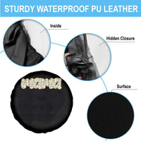 Autism Mama Spare Tire Cover Autism Awareness Mental Health Puzzle Glitter Print