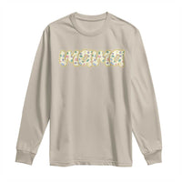 Autism Mama Long Sleeve Shirt Autism Awareness Mental Health Puzzle Glitter Print