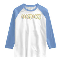 Autism Mama Raglan Shirt Autism Awareness Mental Health Puzzle Glitter Print