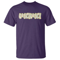 Autism Mama T Shirt Autism Awareness Mental Health Puzzle Glitter Print