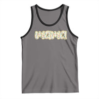 Autism Mama Tank Top Autism Awareness Mental Health Puzzle Glitter Print