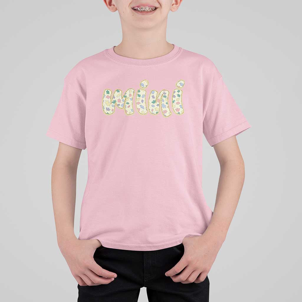 Autism Mini T Shirt For Kid Autism Awareness Mental Health Puzzle Glitter Print