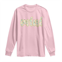 Autism Mini Long Sleeve Shirt Autism Awareness Mental Health Puzzle Glitter Print