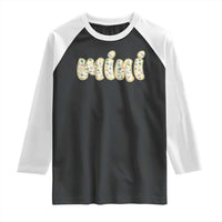 Autism Mini Raglan Shirt Autism Awareness Mental Health Puzzle Glitter Print