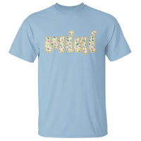 Autism Mini T Shirt Autism Awareness Mental Health Puzzle Glitter Print