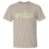 Autism Mini T Shirt Autism Awareness Mental Health Puzzle Glitter Print