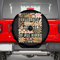 Celebrate Minds Of All Kinds Spare Tire Cover Autism Awareness Inspirational Quote Flowers