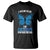 I Wear Blue For Autism Awareness T Shirt Blue Butterfly Puzzle Pieces