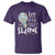 Autism Awareness T Shirt Let Your Light Shine Puzzle Ribbon Inspirational Quote