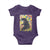 Funny Autism Awareness Japanese Giant Monster Baby Onesie Colorful Puzzles