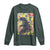 Funny Autism Awareness Japanese Giant Monster Long Sleeve Shirt Colorful Puzzles