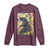 Funny Autism Awareness Japanese Giant Monster Long Sleeve Shirt Colorful Puzzles