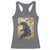 Funny Autism Awareness Japanese Giant Monster Racerback Tank Top Colorful Puzzles