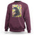 Funny Autism Awareness Japanese Giant Monster Sweatshirt Colorful Puzzles