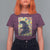 Funny Autism Awareness Japanese Giant Monster T Shirt For Women Colorful Puzzles