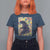 Funny Autism Awareness Japanese Giant Monster T Shirt For Women Colorful Puzzles
